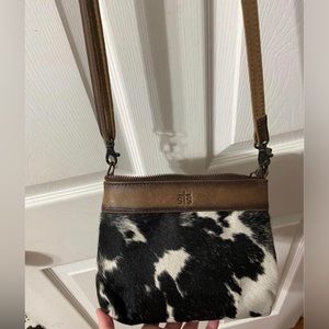 STS Cowhide Crossbody Purse